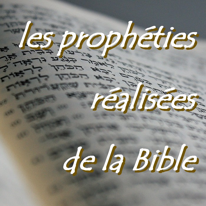 Les prophéties de la Bible